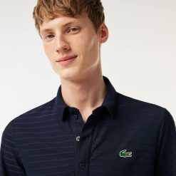 Vetements De Sport | LACOSTE Polo Golf Lacoste Sport Respirant Texture