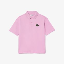 Vetements Fille | LACOSTE Polo En Petit Pique De Coton