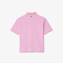 Vetements Fille | LACOSTE Polo En Petit Pique De Coton