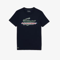 Vetements De Sport | LACOSTE T-Shirt Homme Lacoste Sport Regular Fit En Coton Biologique