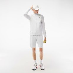 Vetements De Sport | LACOSTE Sweatshirt Zippe Homme Lacoste Tennis X Daniil Medvedev