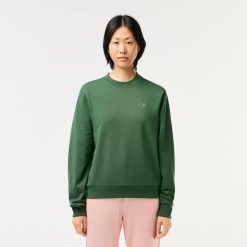 Sweatshirts | LACOSTE Sweatshirt Jogger Femme Lacoste En Molleton