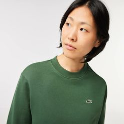 Sweatshirts | LACOSTE Sweatshirt Jogger Femme Lacoste En Molleton