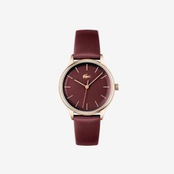 Montres | LACOSTE Montre Femme Lacoste Club 3 Aiguilles Avec Bracelet En Cuir