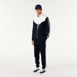 Sweatshirts | LACOSTE Sweatshirt Jogger Zippe Homme Lacoste Classic Fit Color-Block