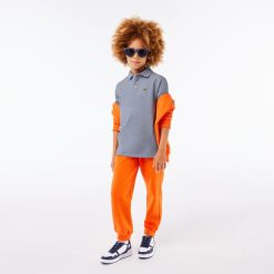 Vetements Fille | LACOSTE Polo Enfant Lacoste Regular Fit En Petit Pique Uni