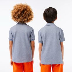 Vetements Fille | LACOSTE Polo Enfant Lacoste Regular Fit En Petit Pique Uni