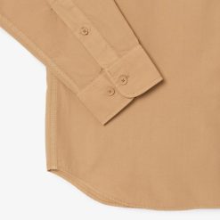 Chemises | LACOSTE Chemise Relaxed Fit En Popeline Effet Delave