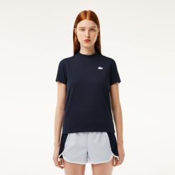 Vetements De Sport | LACOSTE T-Shirt Jersey Technique De Coton Biologique Ultra-Dry