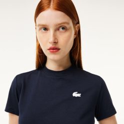 Vetements De Sport | LACOSTE T-Shirt Jersey Technique De Coton Biologique Ultra-Dry