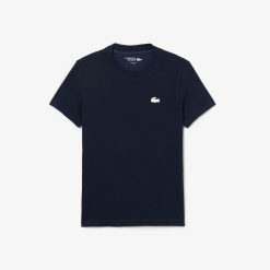 Vetements De Sport | LACOSTE T-Shirt Jersey Technique De Coton Biologique Ultra-Dry