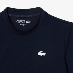 Vetements De Sport | LACOSTE T-Shirt Jersey Technique De Coton Biologique Ultra-Dry