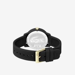 Montres | LACOSTE Montre Femme Lacoste.12.12 Avec Bracelet En Silicone Noir