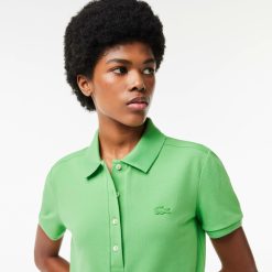 Polos | LACOSTE Polo L.12.D Slim Fit En Mini Pique Stretch