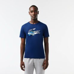 Vetements De Sport | LACOSTE T-Shirt Sport En Jersey De Coton