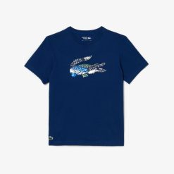 Vetements De Sport | LACOSTE T-Shirt Sport En Jersey De Coton