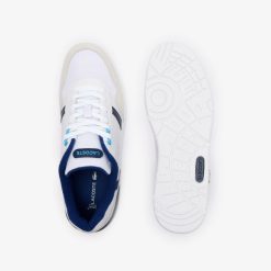 Sneakers | LACOSTE Sneakers T-Clip Homme En Cuir Contraste