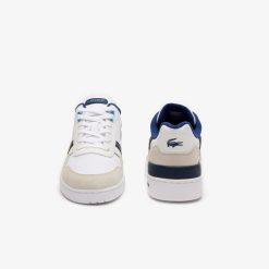 Sneakers | LACOSTE Sneakers T-Clip Homme En Cuir Contraste