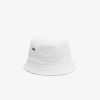 Chapeaux & Casquettes | LACOSTE Bob En Eponge Avec Bande Siglee