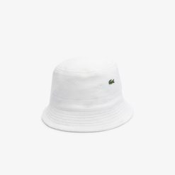 Chapeaux & Casquettes | LACOSTE Bob En Eponge Avec Bande Siglee