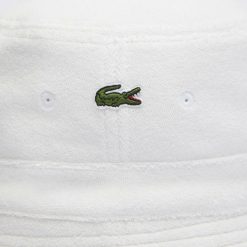 Chapeaux & Casquettes | LACOSTE Bob En Eponge Avec Bande Siglee