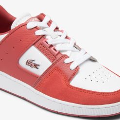 Sneakers | LACOSTE Sneakers Court Cage Femme En Cuir