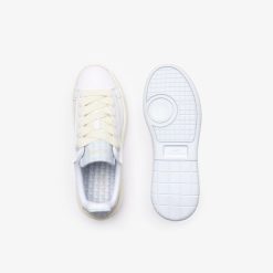 Sneakers | LACOSTE Sneakers Carnaby Platform Femme En Cuir Monogramme