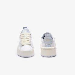 Sneakers | LACOSTE Sneakers Carnaby Platform Femme En Cuir Monogramme