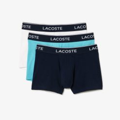 Sous-Vetements & Vetements D'Interieur | LACOSTE Lot De 3 Boxers Courts Casual Unis