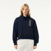 Sweatshirts | LACOSTE Sweatshirt A Capuche Avec Crocodiles Iconiques