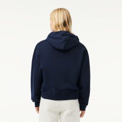 Sweatshirts | LACOSTE Sweatshirt A Capuche Avec Crocodiles Iconiques