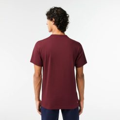 Vetements De Sport | LACOSTE T-Shirt Sport En Jersey De Coton