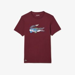 Vetements De Sport | LACOSTE T-Shirt Sport En Jersey De Coton