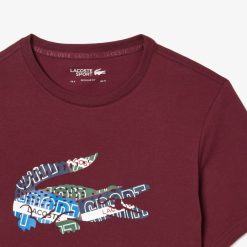 Vetements De Sport | LACOSTE T-Shirt Sport En Jersey De Coton