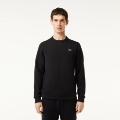 Vetements De Sport | LACOSTE Sweatshirt Lacoste Sport Uni Avec Empiecements Mesh