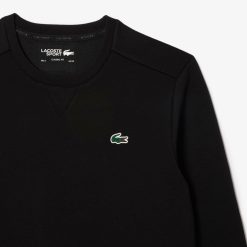 Vetements De Sport | LACOSTE Sweatshirt Lacoste Sport Uni Avec Empiecements Mesh