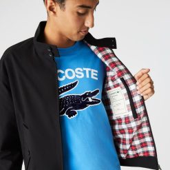 Manteaux & Vestes | LACOSTE Veste Legere Homme Lacoste En Twill Deperlant