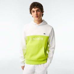 Sweatshirts | LACOSTE Sweatshirt A Capuche Homme Classic Fit Color-Block Avec Marquage