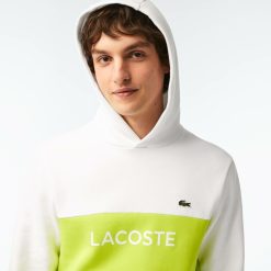 Sweatshirts | LACOSTE Sweatshirt A Capuche Homme Classic Fit Color-Block Avec Marquage