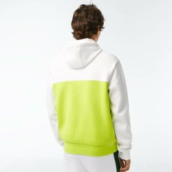 Sweatshirts | LACOSTE Sweatshirt A Capuche Homme Classic Fit Color-Block Avec Marquage