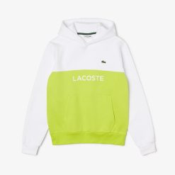 Sweatshirts | LACOSTE Sweatshirt A Capuche Homme Classic Fit Color-Block Avec Marquage