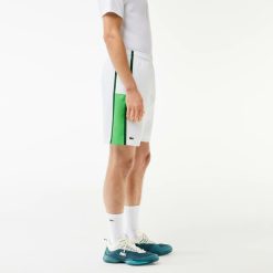 Vetements De Sport | LACOSTE Short Leger Lacoste Sport A Empiecements Color-Block