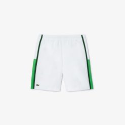 Vetements De Sport | LACOSTE Short Leger Lacoste Sport A Empiecements Color-Block