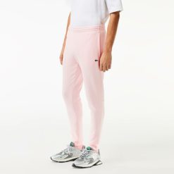 Pantalons & Shorts | LACOSTE Pantalon De Survetement Jogger Slim Fit Homme En Molleton De Coton Biologique