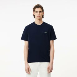 T-Shirts | LACOSTE T-Shirt Classic Fit En Jersey De Coton