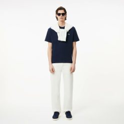 T-Shirts | LACOSTE T-Shirt Classic Fit En Jersey De Coton