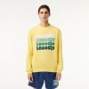 Survetements | LACOSTE Sweatshirt Jogger Effet Delave Imprime Degrade