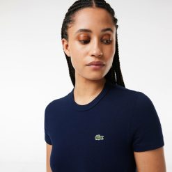 T-Shirts | LACOSTE T-Shirt Slim Fit En Jersey Stretch Extensible