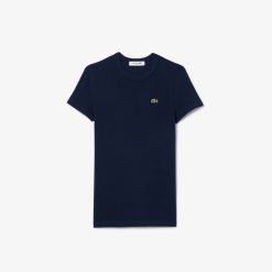 T-Shirts | LACOSTE T-Shirt Slim Fit En Jersey Stretch Extensible