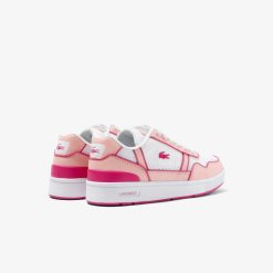 Chaussures | LACOSTE Sneakers T-Clip Enfant Avec Semelle Contrastee